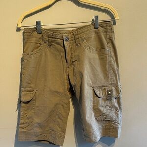 Kuhl Women's Tan Cargo Shorts